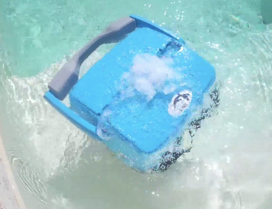 Draadloze zwembad robot
